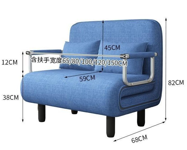 modern folding sofa bed apartment small apartment simple single and double folding sofa with armrest modern folding sofa bed apartment small apartment simple single and double folding sofa with armrest